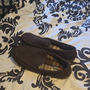 Men's Dark Brown Loafers by Heat Keep